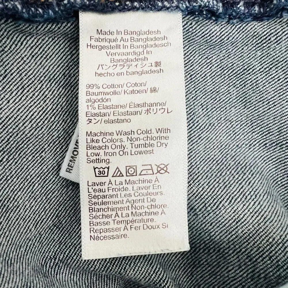 J Crew Jeans Men's 36X30 Blue Straight Leg Denim (Measures 36X29)